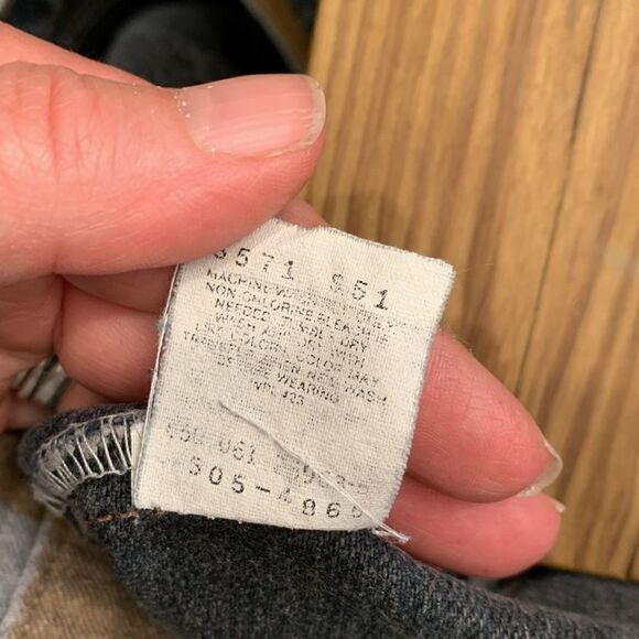 Vintage Levi’s 505 acid washed w34 L33 - Picture 9 of 9